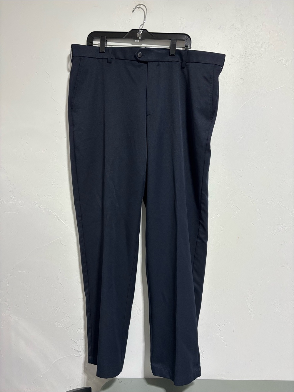 IZOD Golf Classic Navy Blue Dress Pant Chino 40x32 Men's Active Tennis Preppy